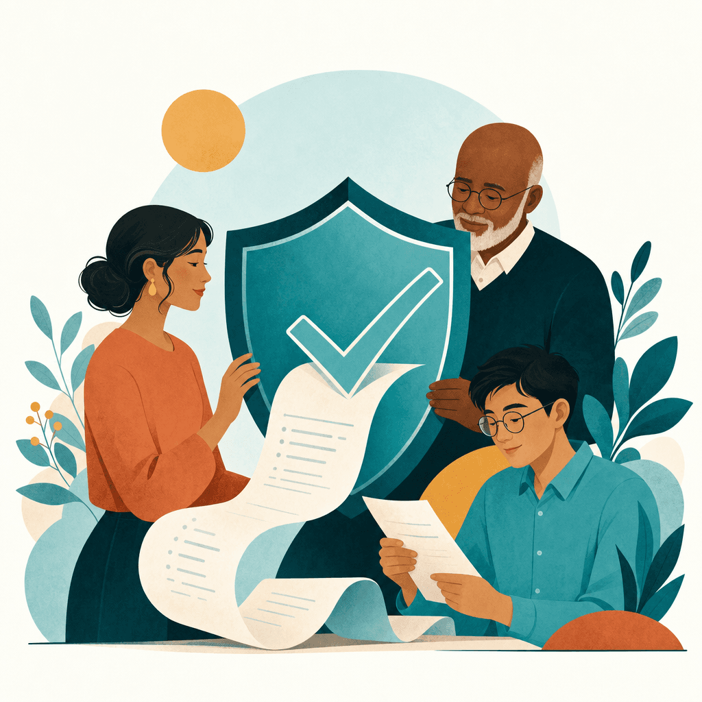 Compliance by design — every message checked before it sends, a receipt for everything