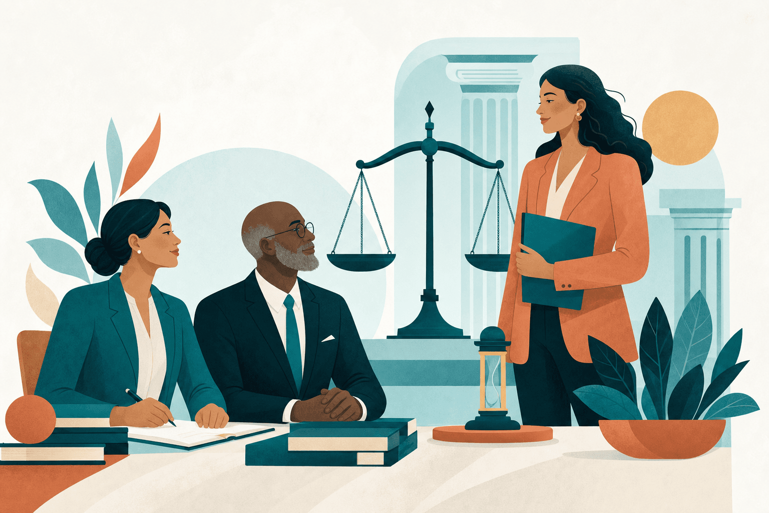 A law firm handling litigation, judgments, and trust accounting that holds up